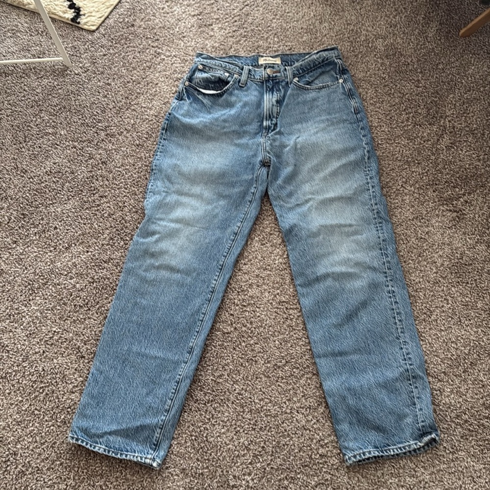 Madewell perfect vintage straight jeans